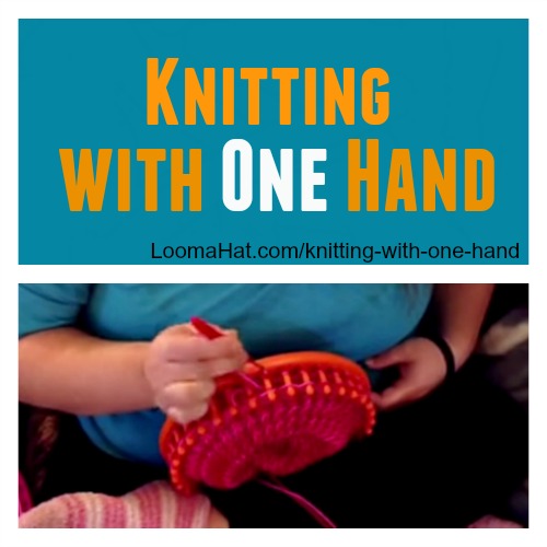 Knitting with One Hand