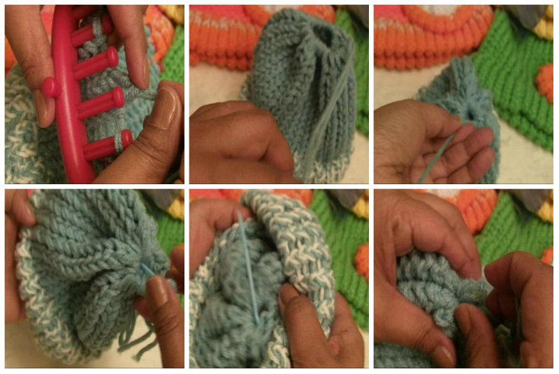 How to Loom Knit a Hat