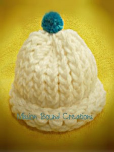 How-to-loom-knit-a-hat-easy