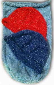 Loom Knit Newborn Baby Hats Cocoons