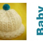 How to Loom Knit a Preemie Hat for a Baby