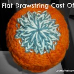 Flat Drawstring Cast Off / Bind Off