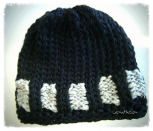 Loom-Knit-Hat