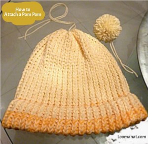 How to Make a Pom Pom with a Clover Pom Pom Maker & How to Attach a Pom Pom  to a Beanie 