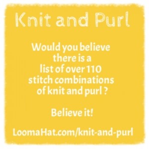 Knit-and-purl