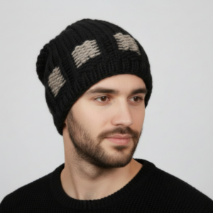 Loom knit Belt_Loop_Hat_ Copyright Loomahat