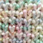 Loom Knitting Video Tiny Heart Stitch 