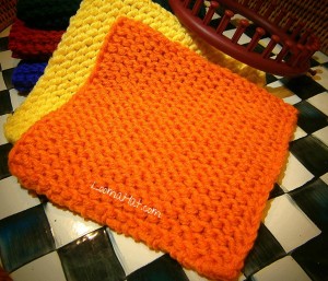 Loom-Knit-Squares