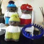 Loom knit a doll