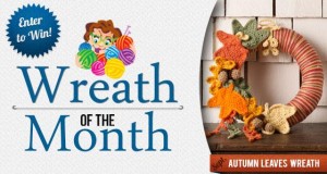 Red Hearts Wreath of the Month