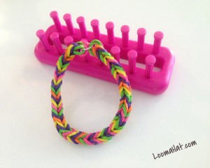 Rainbow Loom Bracelet Fishtail