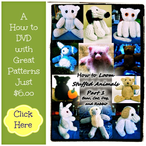 Loom Knit Stuffed Animals Free Patterns 