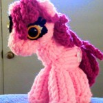 Loom knit stuffed animals