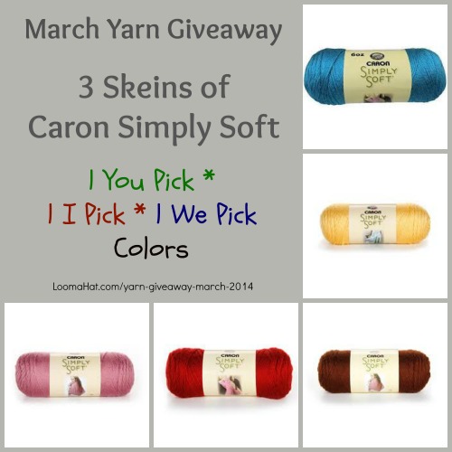 Yarn Giveaway March 2014