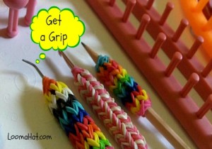 How to Make a Grip for Your Hook - Pencil on a Loom 