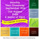 Yarn Giveaway September 2014