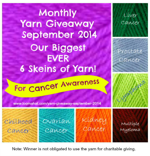 Yarn Giveaway September 2014