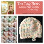 Tiny Heart Stitch – FREE Pattern, Picture and Video Tutorial