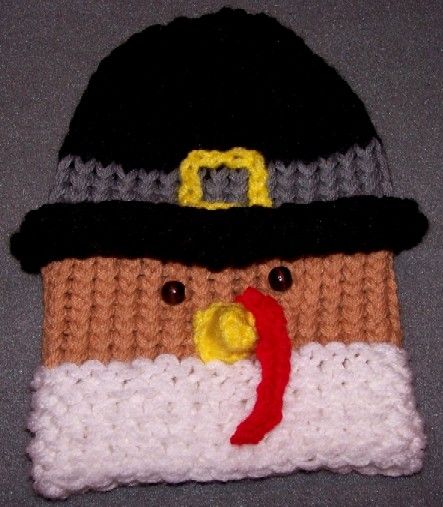 knit turkey hat