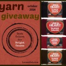 Yarn Giveaway October 2014