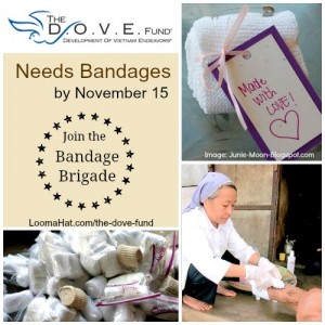 Send Knitted bandages 