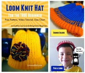 Loom Knitting Hats for Beginners