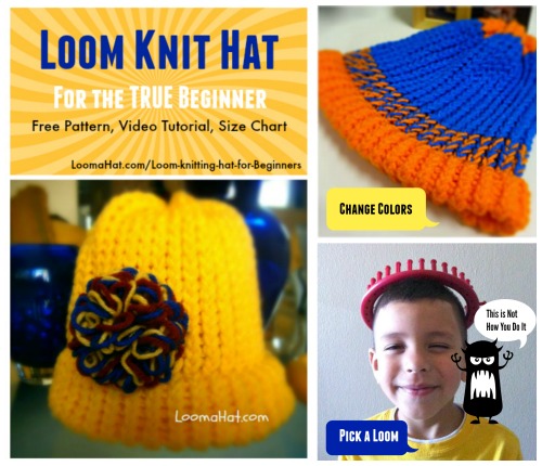 Loom Knit Hat  Playlist by Loomahat 