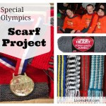 Special Olympics Scarf Project and Loom Knit Pattern