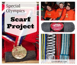 Special Olympics Scarf Project 