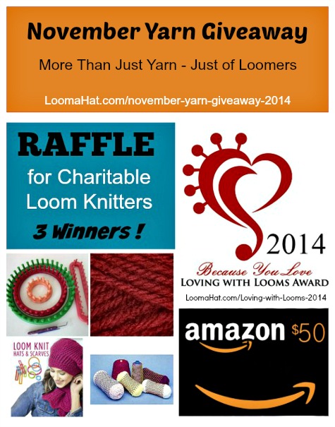 November Yarn Giveaway 2014