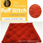 Puff Stitch Pattern for the Knitting Loom