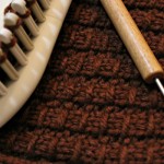 Bamboo Stitch on a Knitting Loom