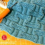 Double Basket Stitch Pattern and Video
