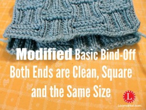 Modified Basic Bind off