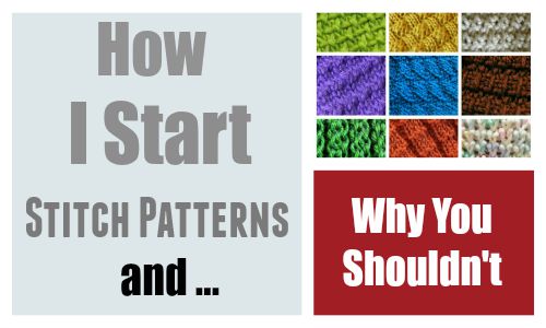 Start my Stitch Patterns