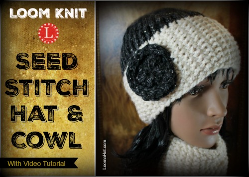 Stitch Brim Hat and Cowl