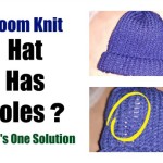 Loom Knit Hat Has Holes