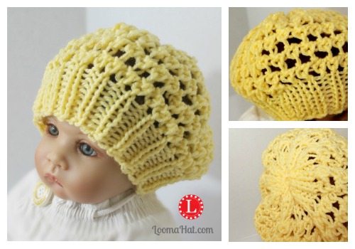 Three Step Stitch Baby Hat 