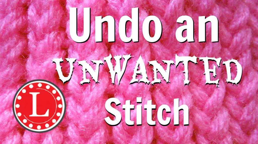 Undo a stitch