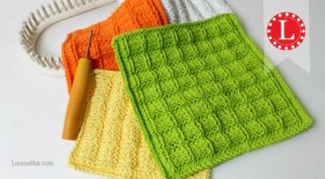 Waffle Stitch Washcloth