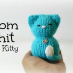 Tiny Kitty Cat Loom Knitting Video