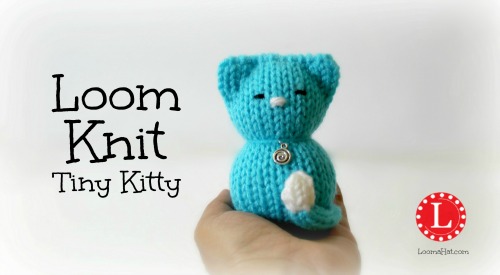 Cat Butt Loom Knitting Pattern