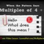 Multiples in Knitting a Quick Video Tutorial