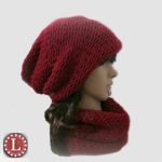 Simple Slouchy and Cowl Free Pattern and Video