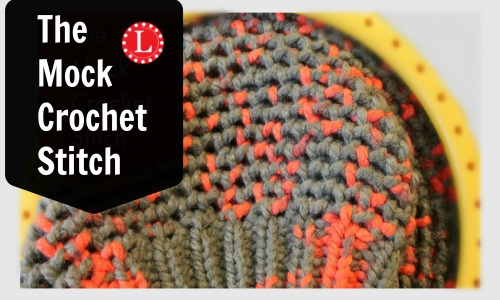 Mock Crochet Stitch for the Loom 