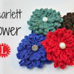 The Scarlett Flower Free Pattern and Video