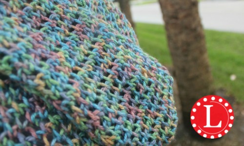 Mock Crochet Infinity Scarf