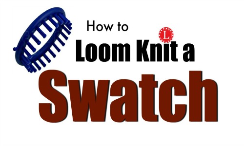 Knit a Swatch on a Loom