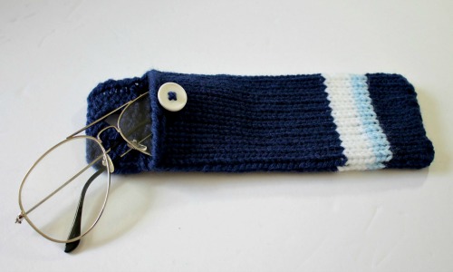 Loom Knit Glasses Case