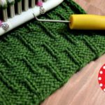 Caterpillar Stitch on a Knitting Loom